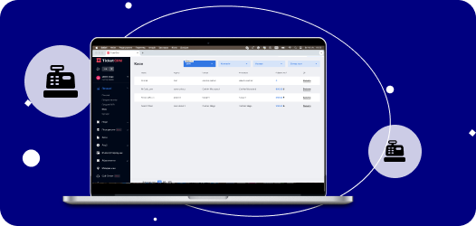 Synchronization of online and offline sales