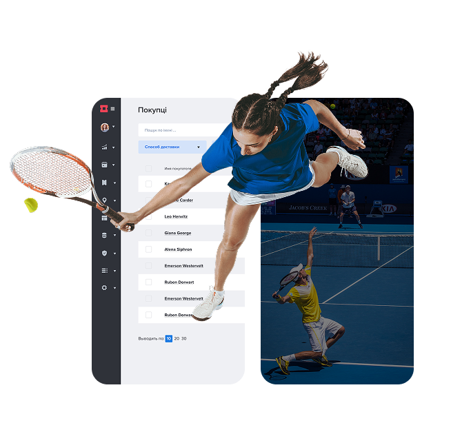 Tennis ticketing CRM software