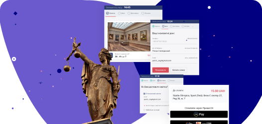 A variety of payment methods